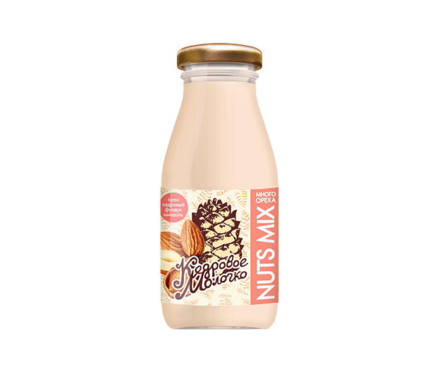 Кедровое молочко NUTS MIX с фундуком и миндалём