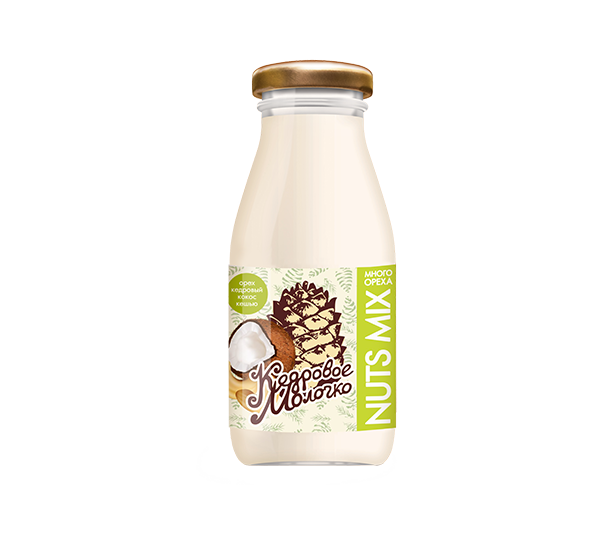 Кедровое молочко NUTS MIX с кокосом и кешью