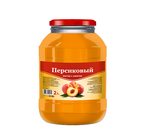 Персиковый нектар 2л