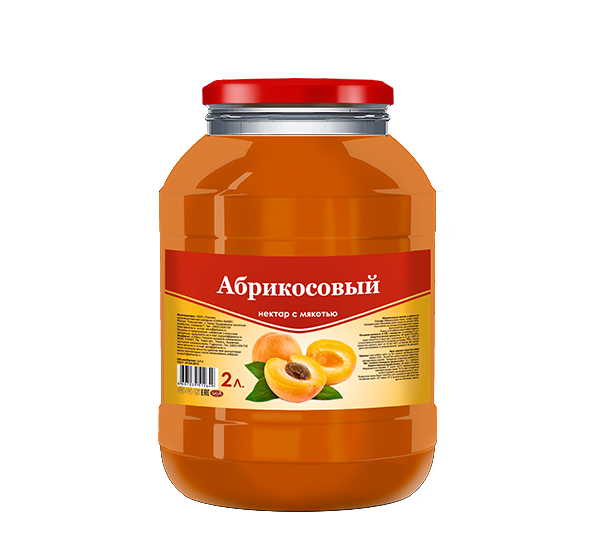 Абрикосовый нектар 2л