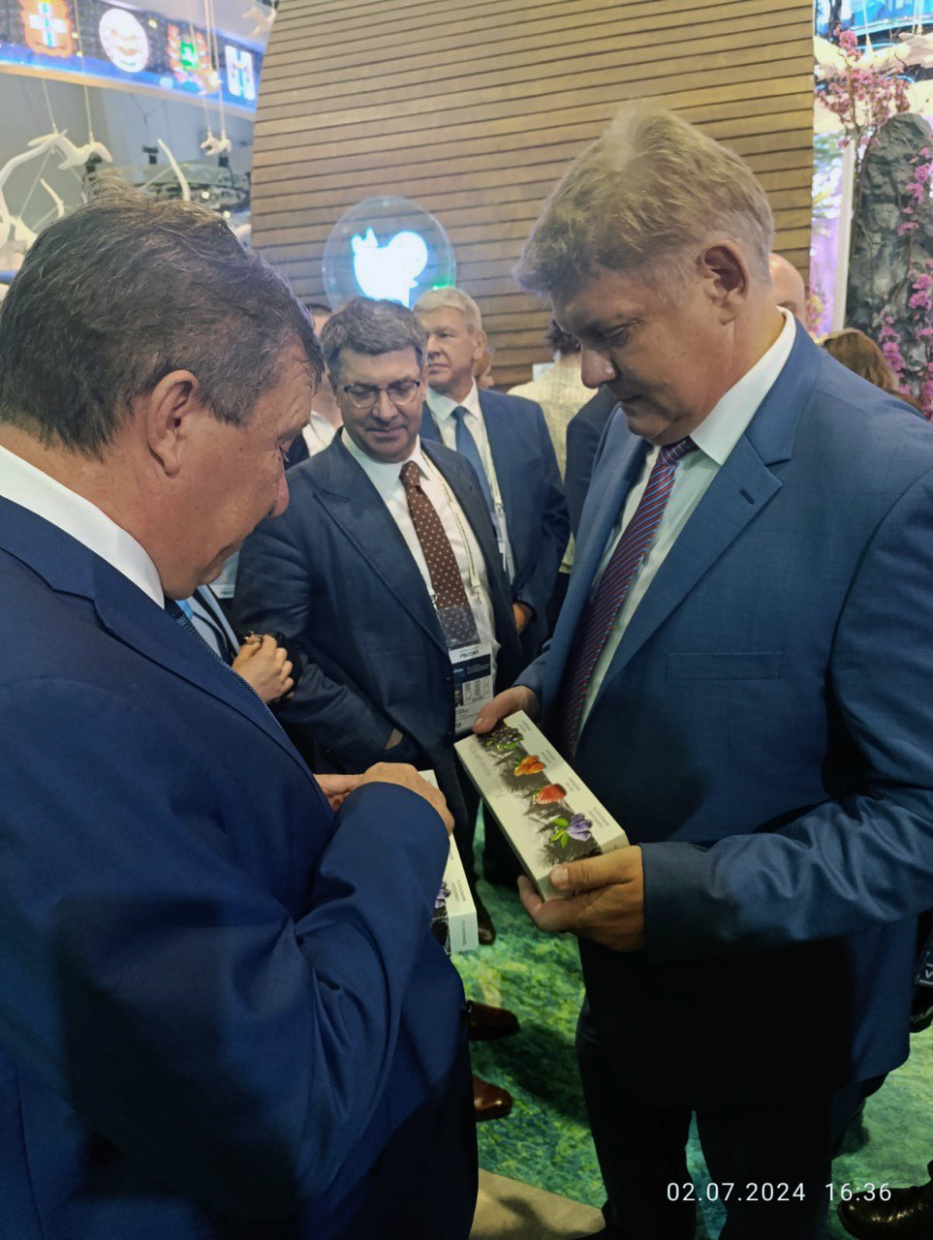 Андрей Иванович Никитин о переработке дикоросов на Выставке «Россия»